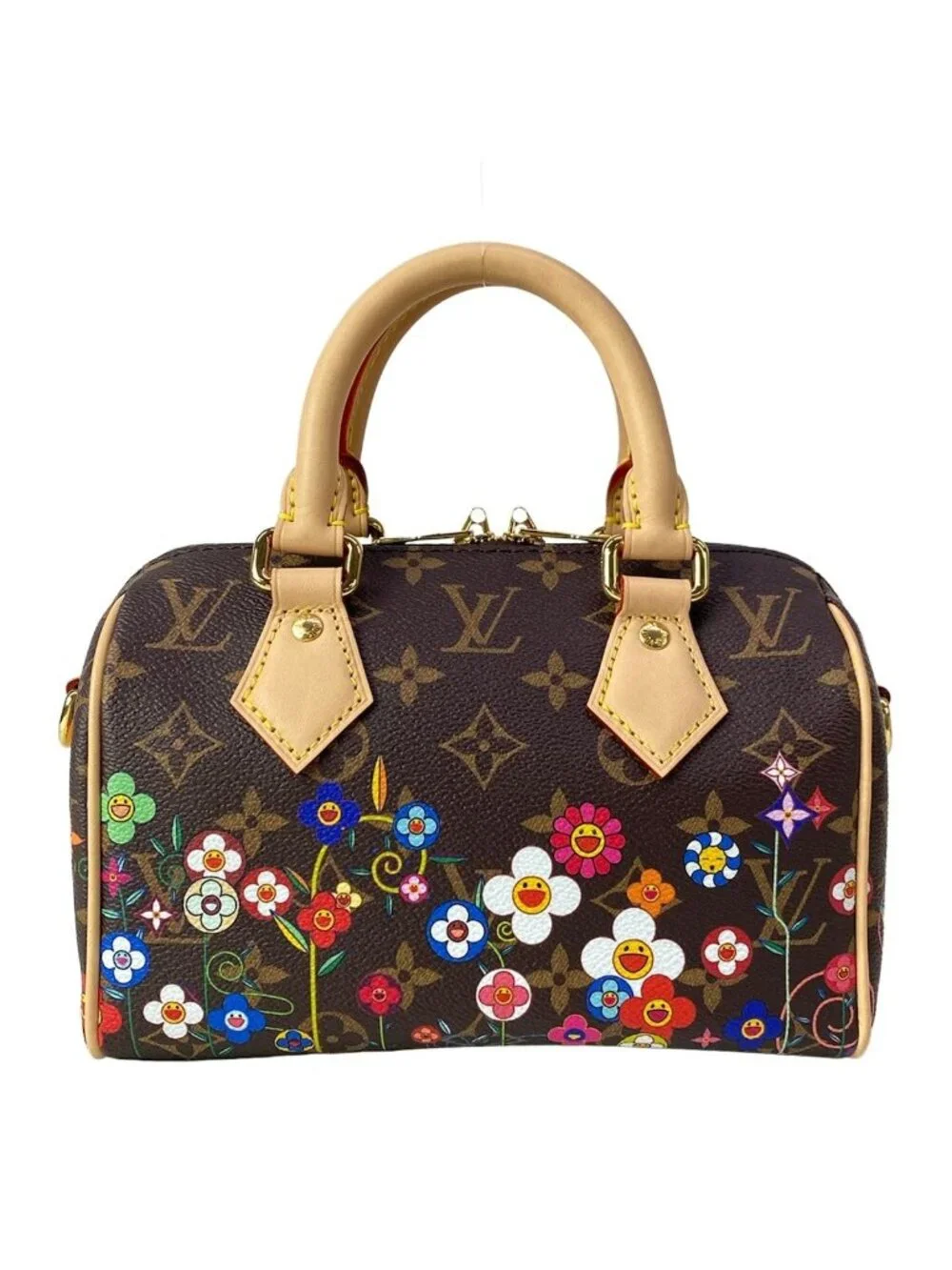 Louis Vuitton Handbag Character LV x Takashi Murakami Speedy Bandouliere 20